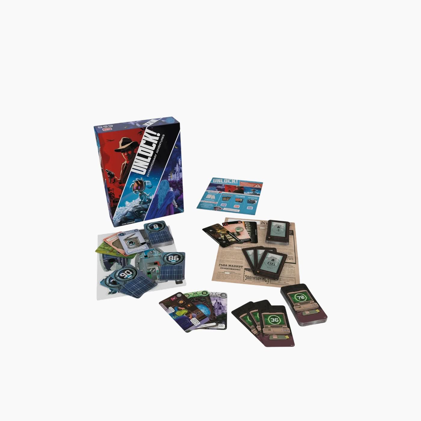 Unlock! Cooperative Escape Room Card Game Unlock! Cooperative Escape Room Card Game