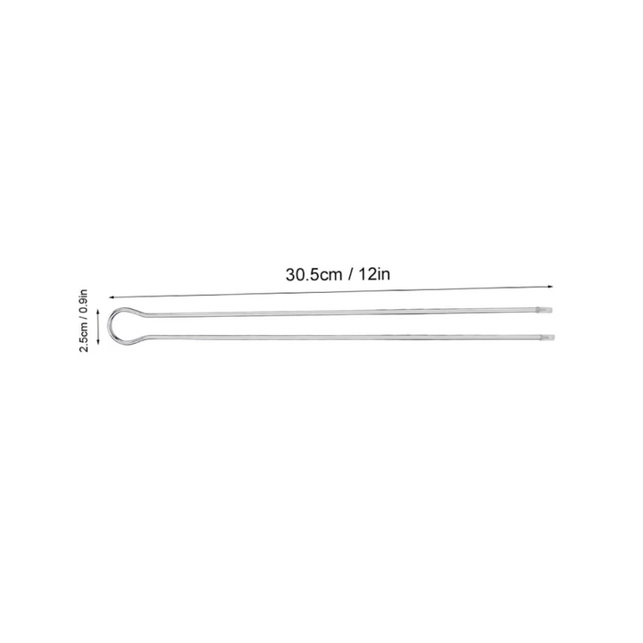 U Shape 6 in 1 BBQ Skewers Set