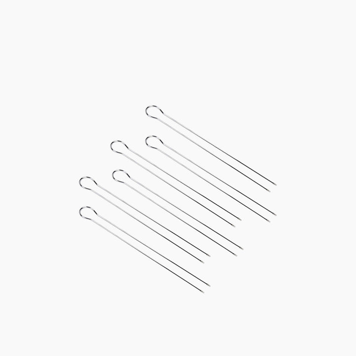 U Shape 6 in 1 BBQ Skewers Set