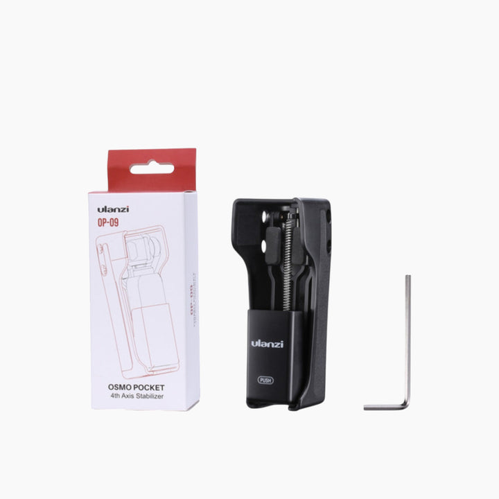 Ulanzi OP-9 Z-Axis stabilizer bracket handle grip for Osmo Pocket with 5.3" spring handle