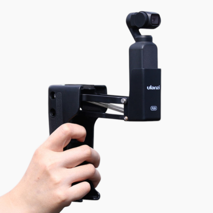 Ulanzi OP-9 Z-Axis Stabilizer Bracket Handle Grip for Osmo Pocket with spring handle