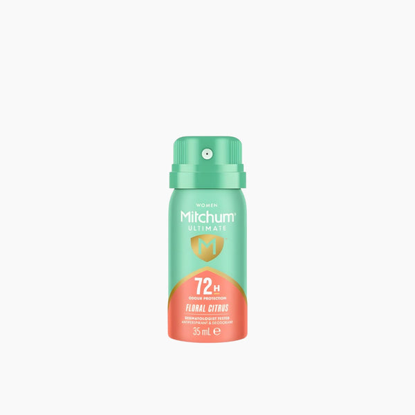 Travel Size Ultimate 72Hr Aerosol Spray Floral Citrus 35 mL Women