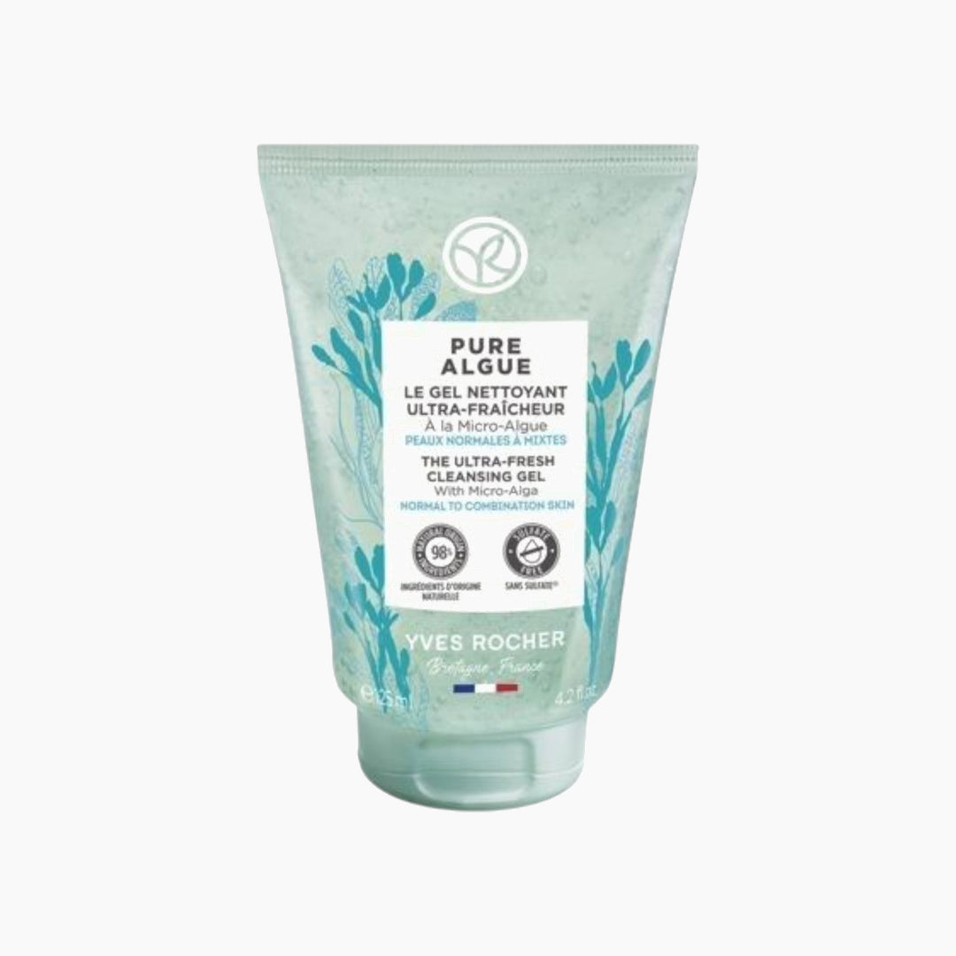 Yves Rocher Ultra-Refreshing Cleansing Gel - Pure Algue