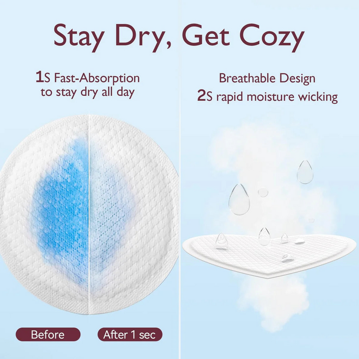 Momcozy Ultra-thin Disposable Nursing Pads - 200 Pcs