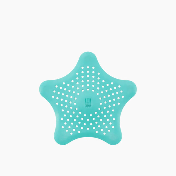 Umbra Drain Catch Starfish Surf, Silicone Blue