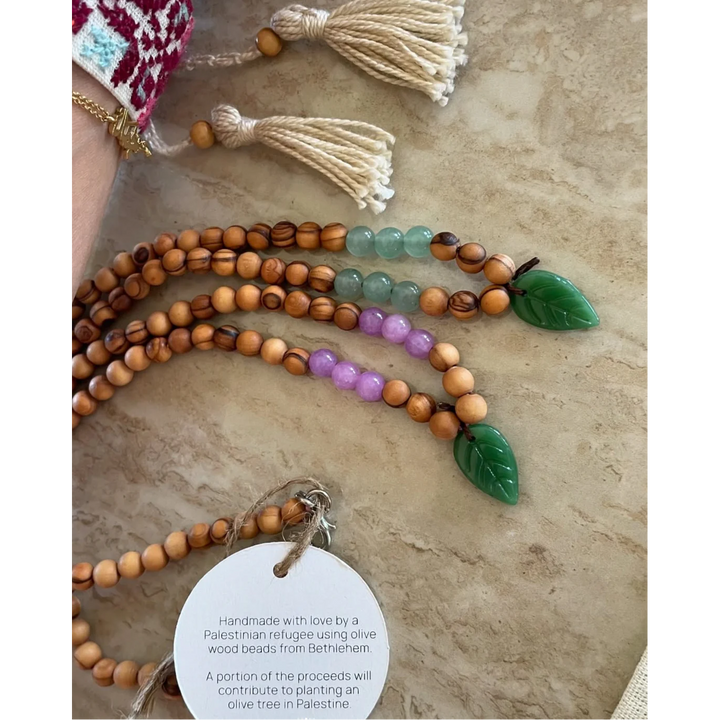 Together for Umi Umi Olive Wood Necklace