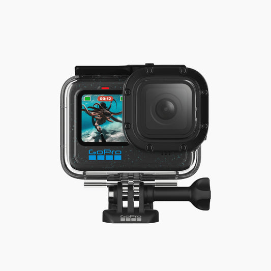 غطاء مقاوم للماء لكاميرات GoPro Hero 9/10/11/12، أسود، 60 مترًا