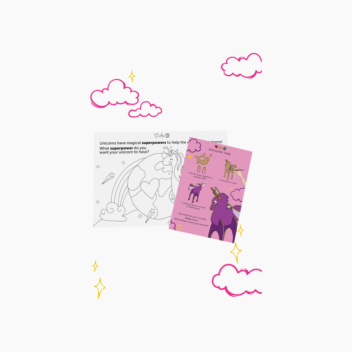 The Orenda Tribe Unicorn Arts &amp; Craft Box