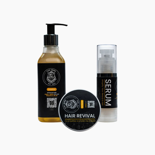 Plan Beard Hair Bundle Set