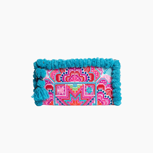 Brazilian Handmade Embroidered Clutch