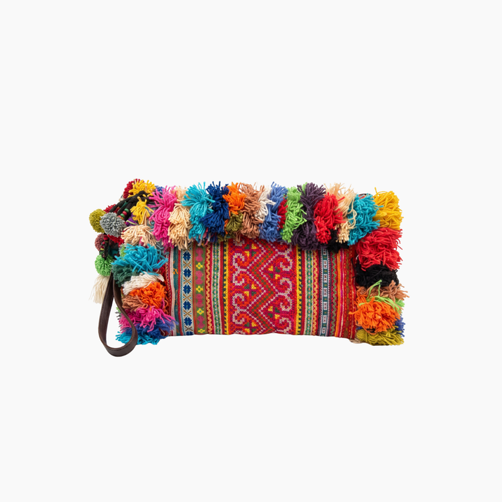 Brazilian Handmade Embroidered Clutch