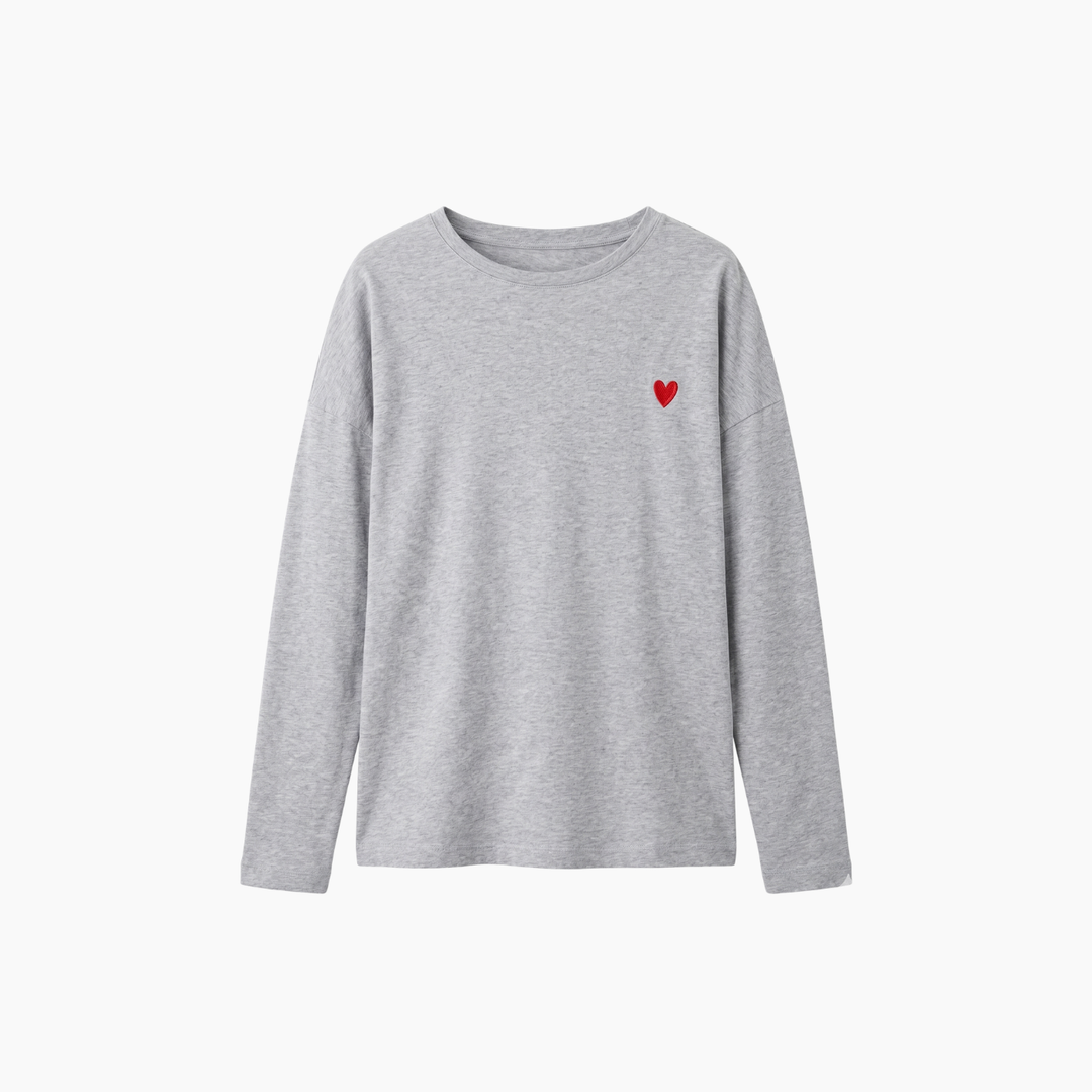 MamaHeart Long Sleeve Tee