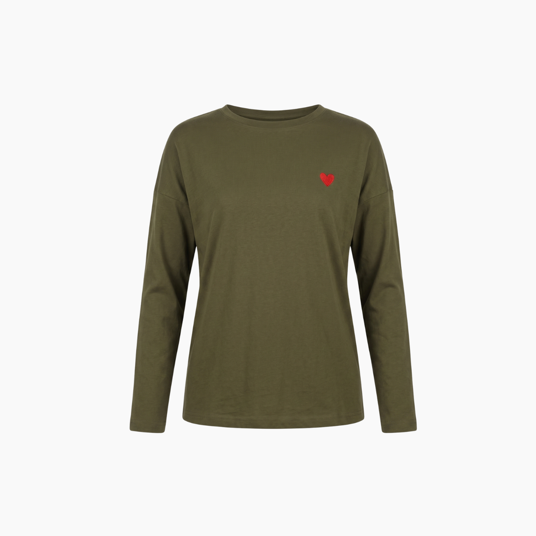 MamaHeart Long Sleeve Tee