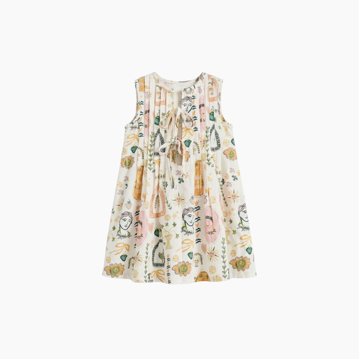 Meditessa Pleat Front Tie Dress in size 2 years