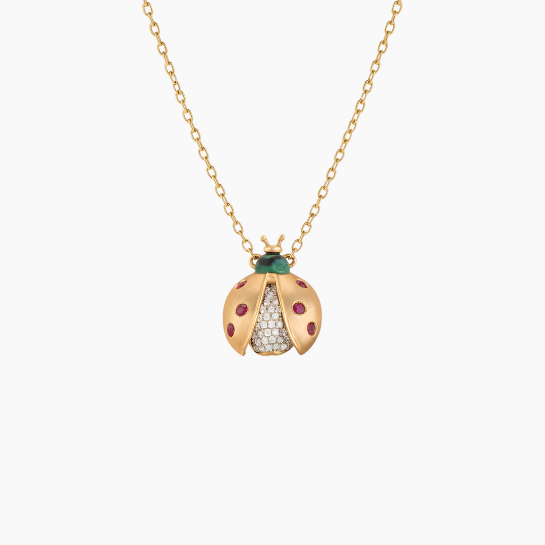 Noura B Jewelry Coccinelle Necklace