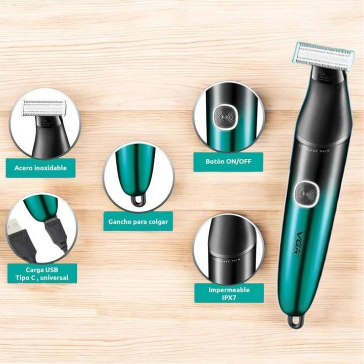 V-339 Professional Waterproof Electric Shaver
