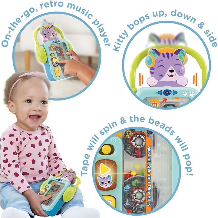 V-Tech Baby Musical Spin And Play Kitty