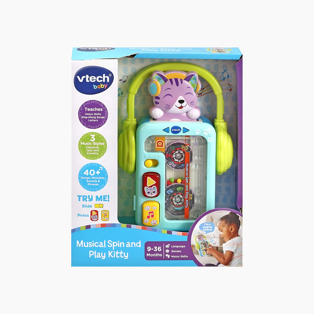 V-Tech Baby Musical Spin And Play Kitty