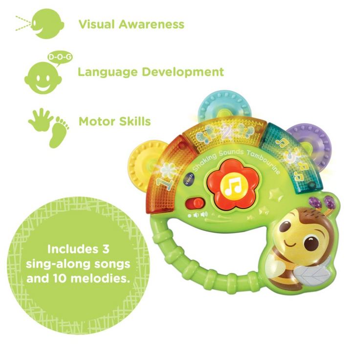V-Tech Baby Shaking Sounds Tambourine