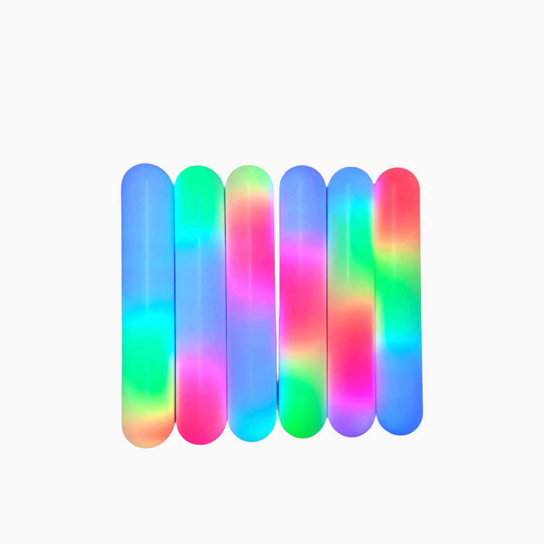 V8 RGB LED Foldable Ring Light with customizable color options