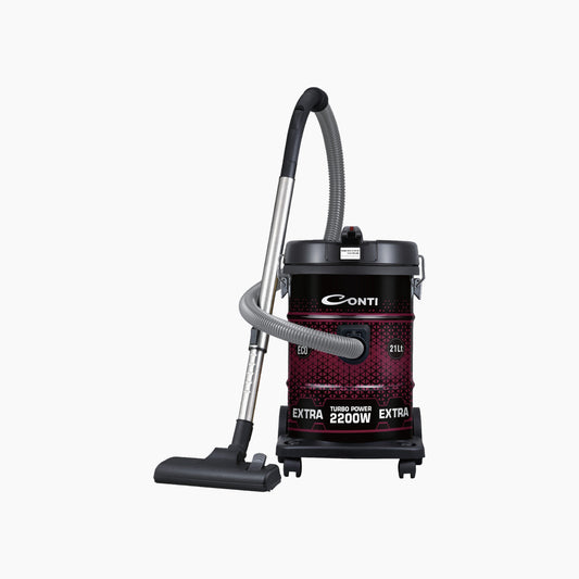 Conti Vacuum Cleaner - 2200W - Metal Drum
