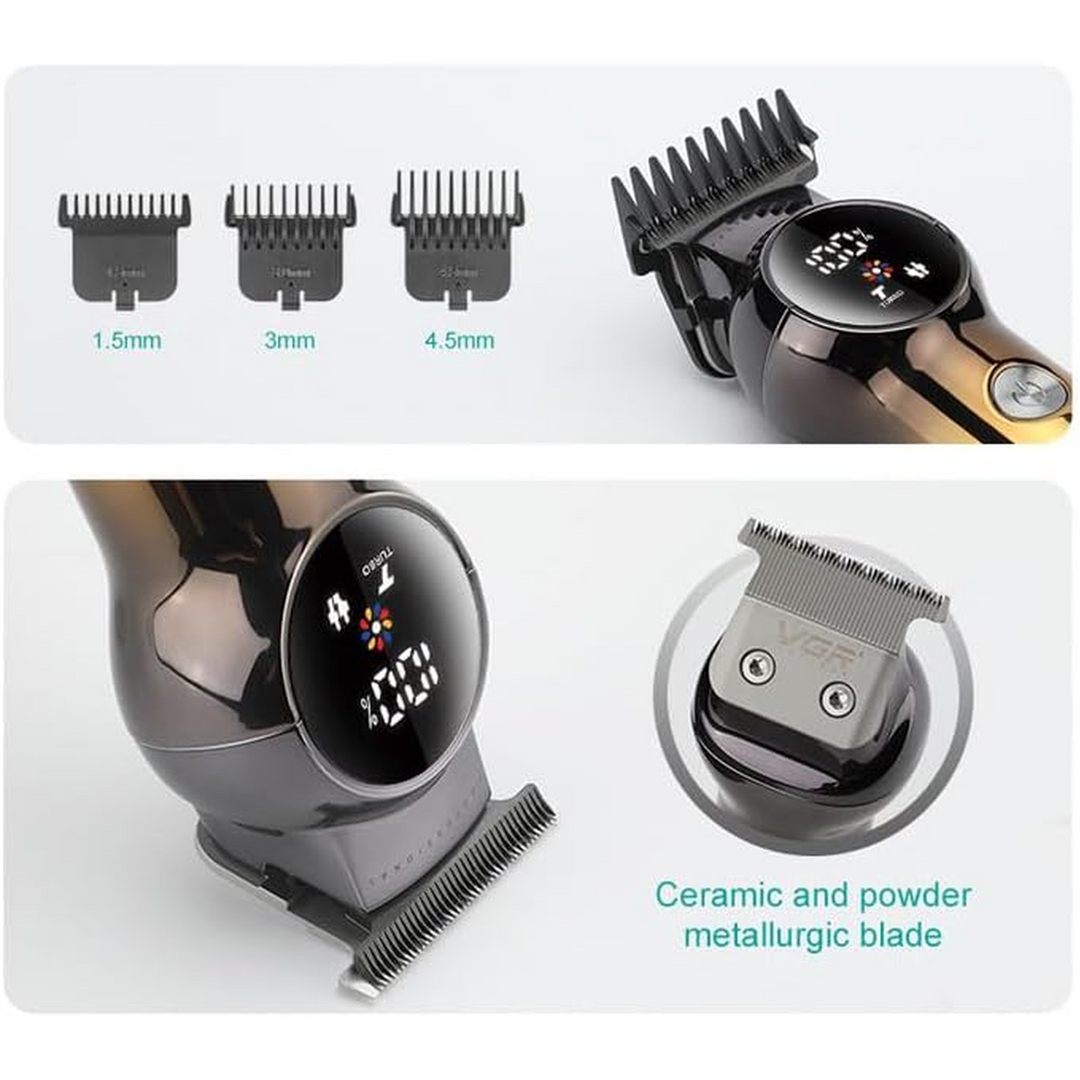 VGR-989 Professional Cordless Rechargeable Hair &amp; Beard Clipper