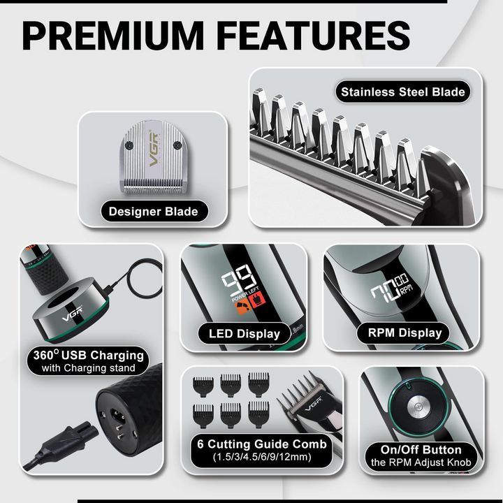 VGR V-256 Hair Clipper