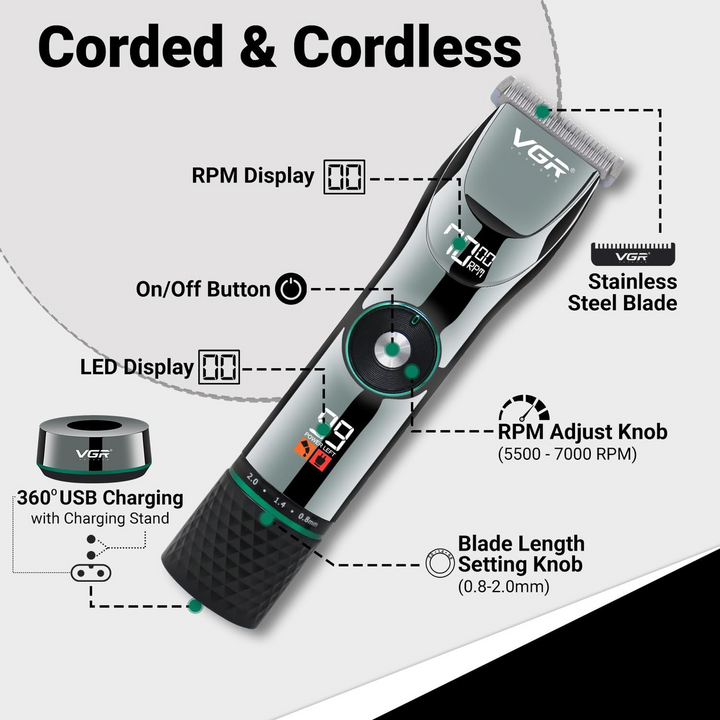 VGR V-256 Hair Clipper