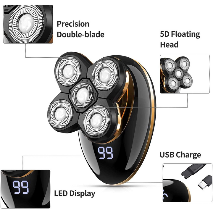 VGR V-316 5-in-1 Grooming Kit
