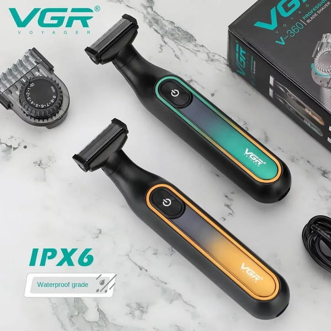 VGR V-360 Waterproof Dual-Head Professional Shaver