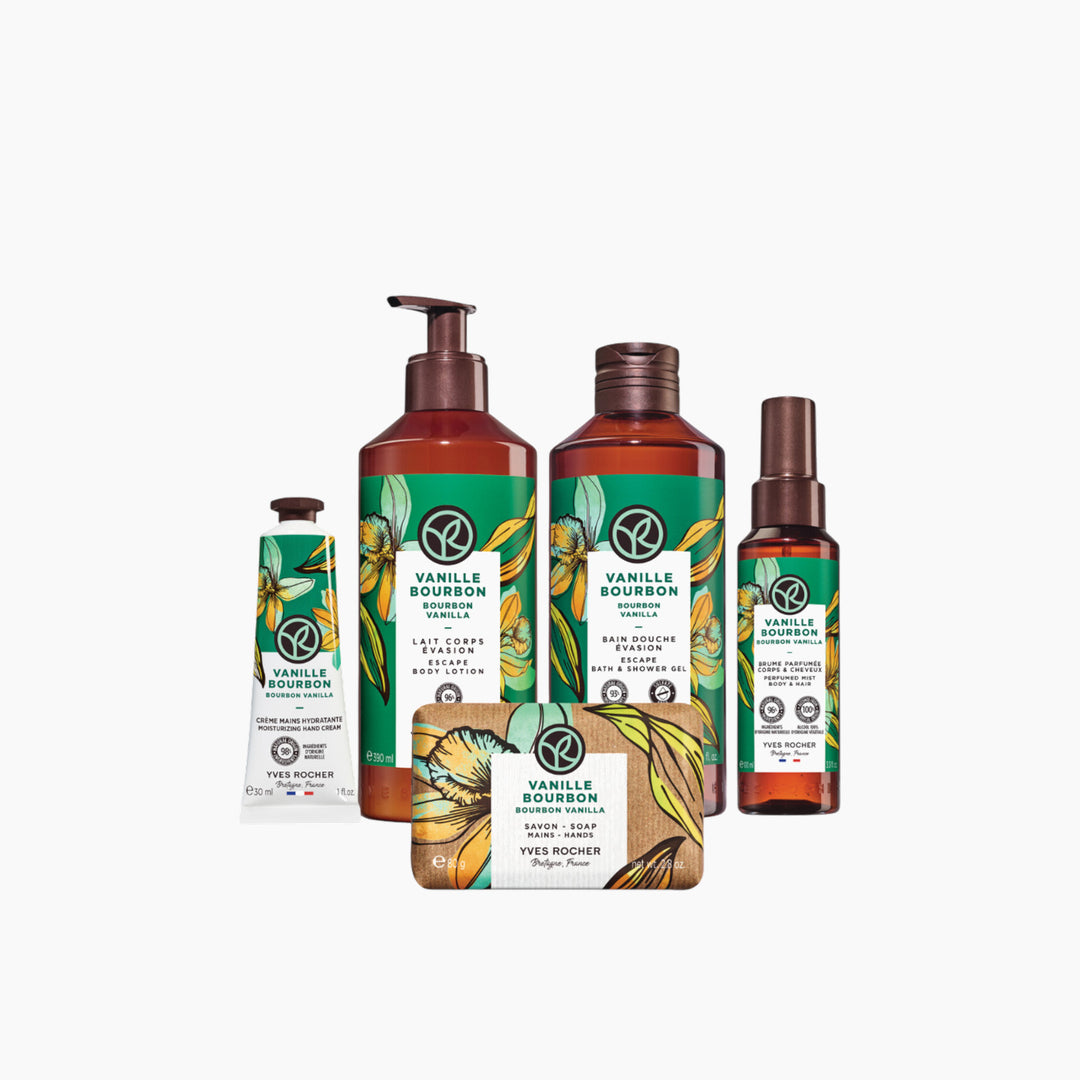 Yves Rocher Vanilla Body Care Set - 5 Pieces