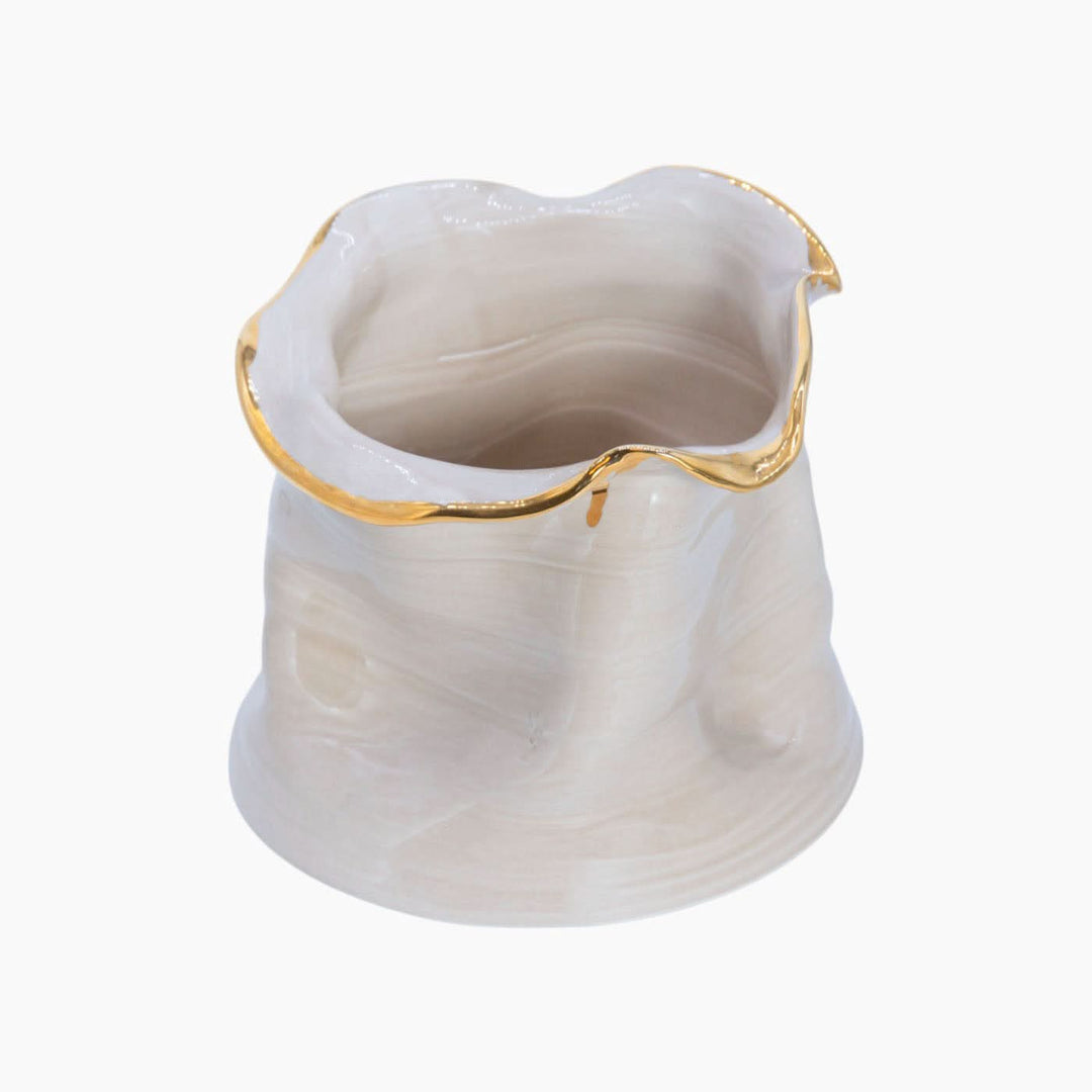 Leap of Clay Vase