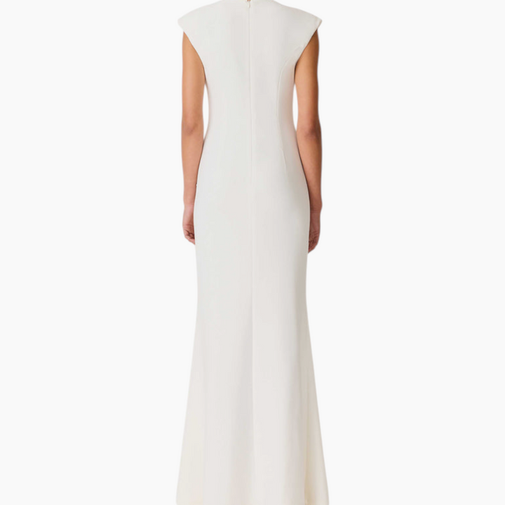 Elliatt Veda Embellished Gown in White