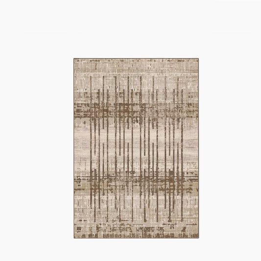 Spazio Home Velvet Luxe Gold Accent Rug