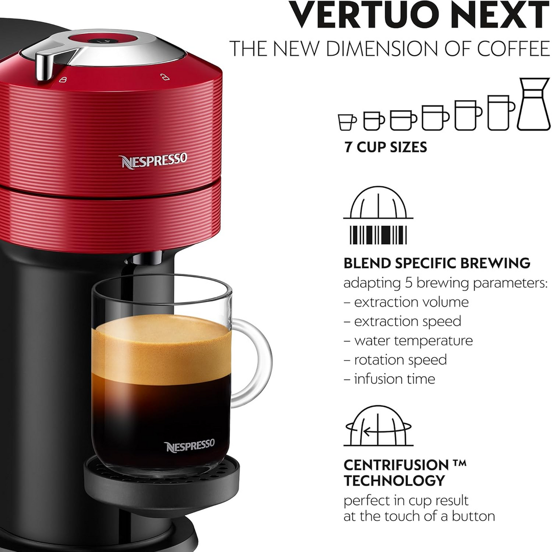 Nespresso Vertuo Next Cherry Red