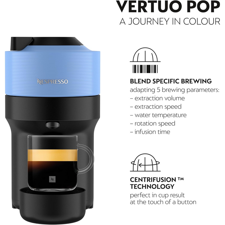 Nespresso Vertuo Pop Pacific Blue