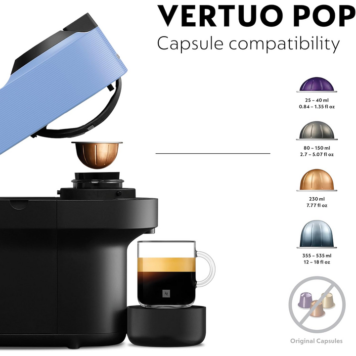 Nespresso Vertuo Pop Pacific Blue