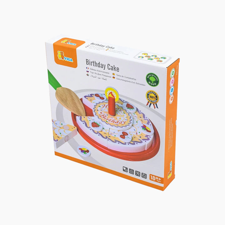Viga Birthday Cake toy for pretend play