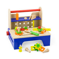 Viga Foldable Tool Kit toy tools in a portable case
