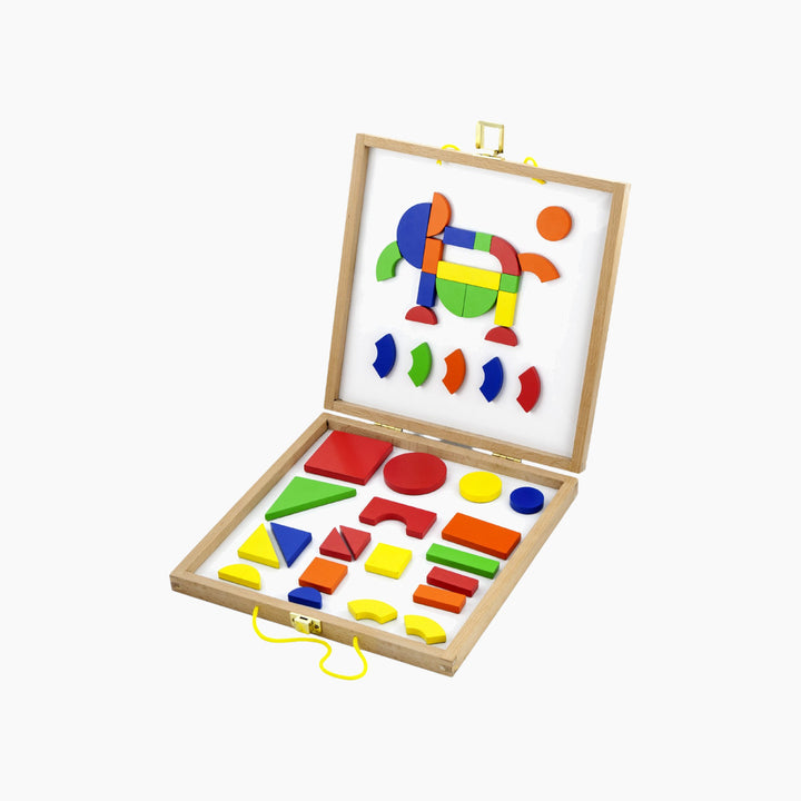 Viga Magnetic Blocks toy construction set for open-ended building