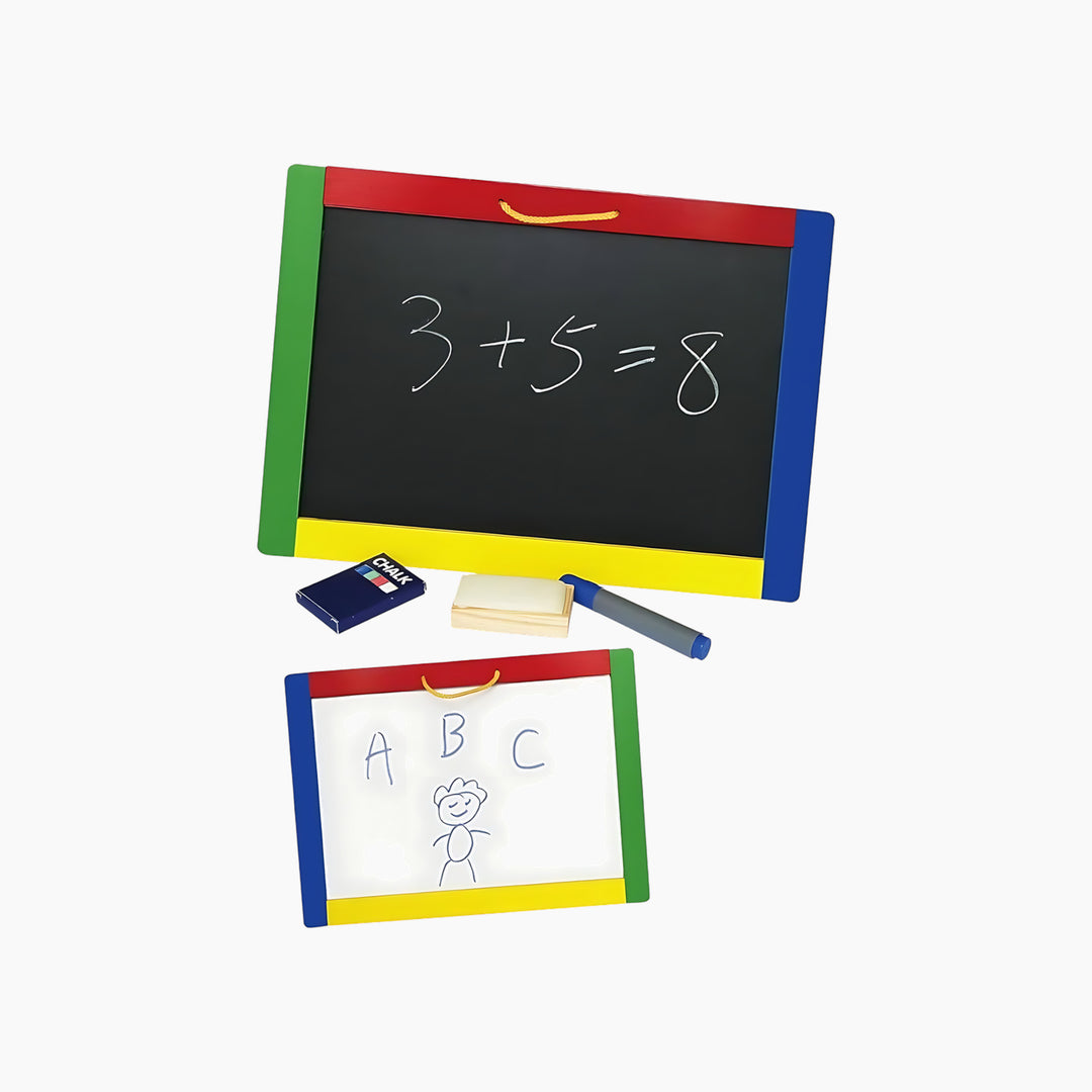 Viga Magnetic Chalk &amp; Dry Erase Board for creative play
