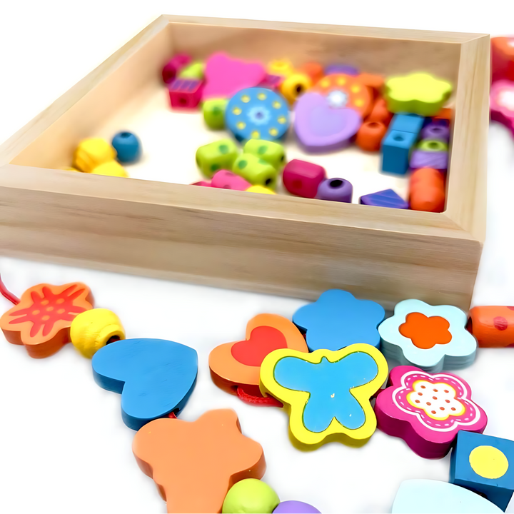 Viga Making Necklace- Butterfly toy for jewelry-making play