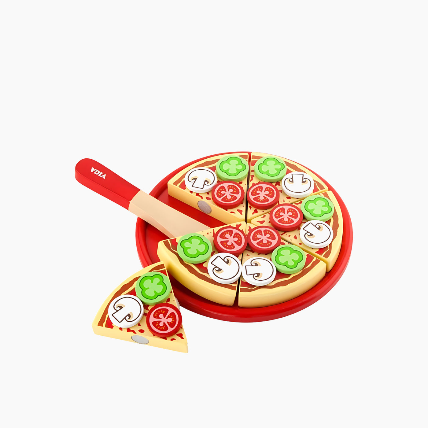 Viga Pizza play food toy