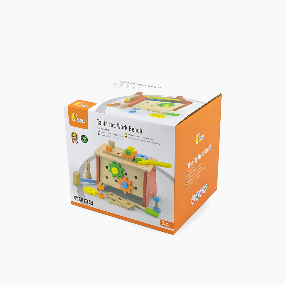 Viga tabletop workbench toy for pretend play