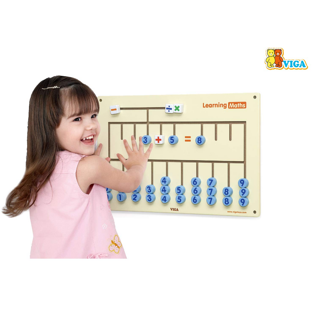 Viga Wall Game- Learning Maths wall-mounted educational toy for math practice