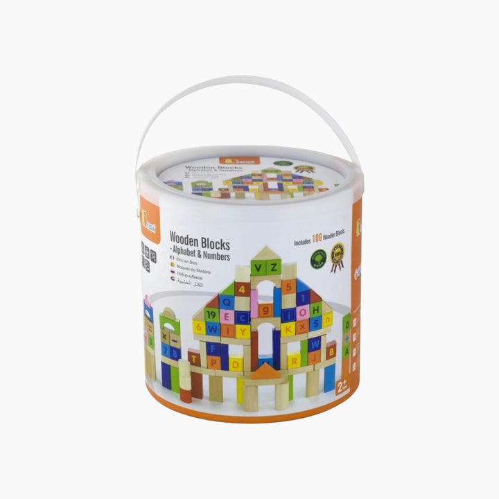 Viga Wooden Blocks Set - HUNA