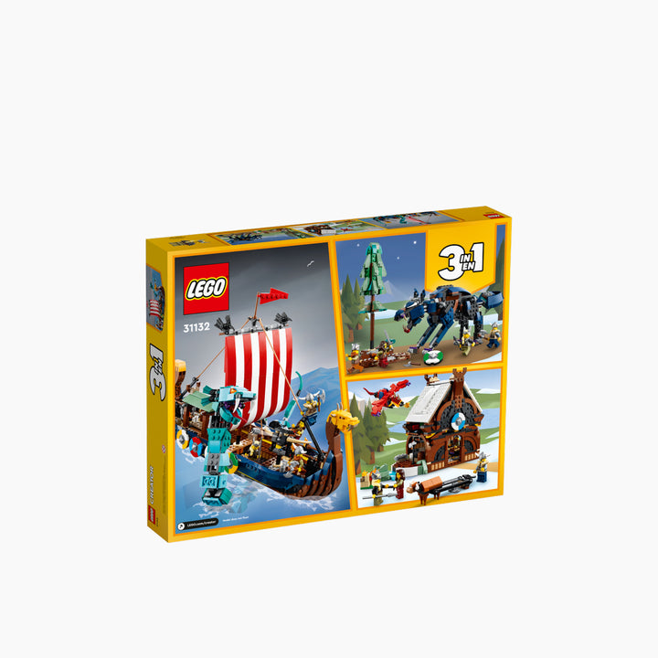 Lego Viking Ship And The Midgard Serpent