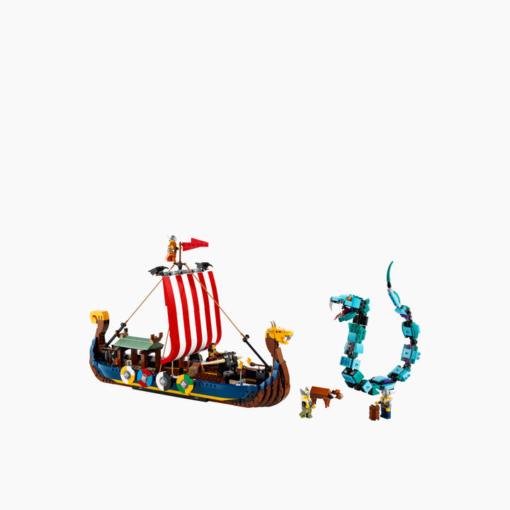 Lego Viking Ship And The Midgard Serpent