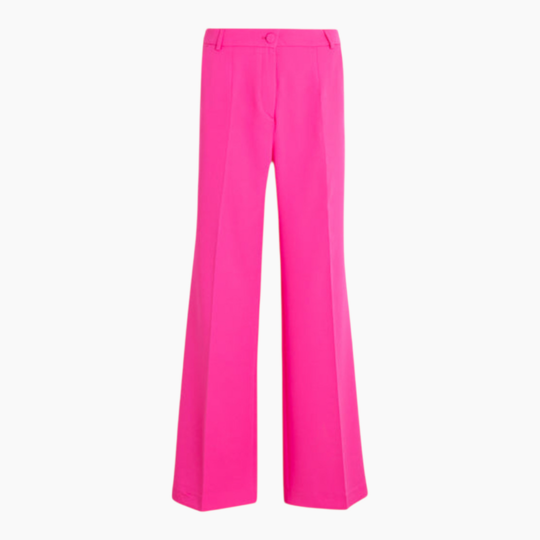 Vilagallo Neon Pink Crepe Set