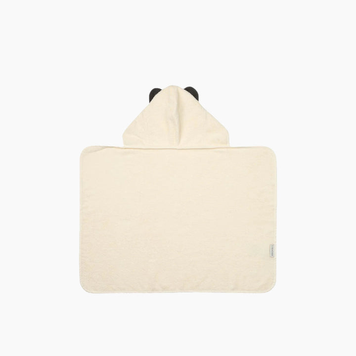 Liewood Vilas Baby Hooded Towel - Creme De La Creme - HUNA